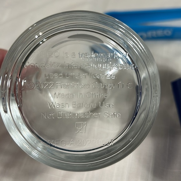 Oreo Ultimate Dunking Glass Mug Set with Blue Dunking Tools and “Cookie Cage” - Picture 5 of 5